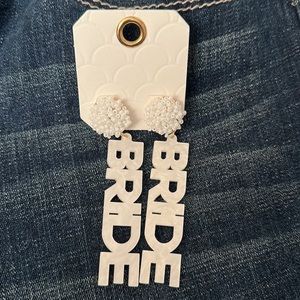 Bride earrings